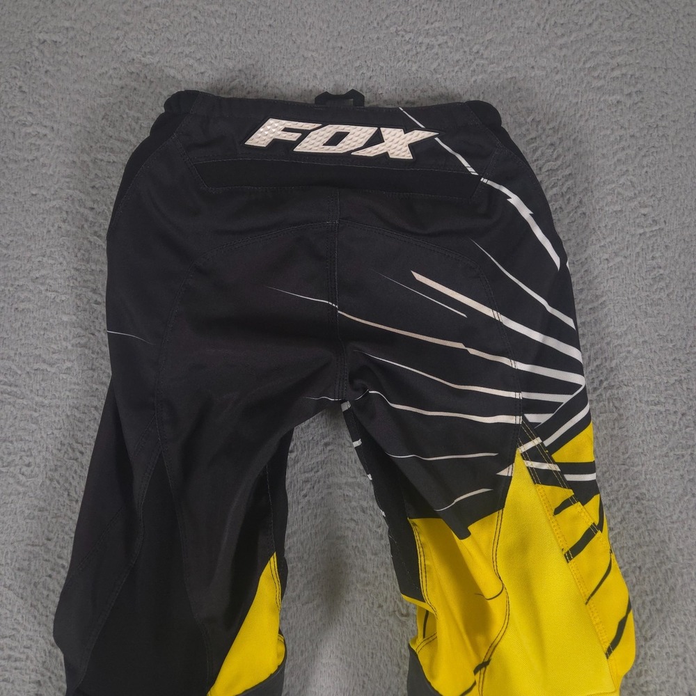Fox Motorcycle Pants Boys 12/14 180 Padded Rockstar Armored Riding Motocross - Picture 12 of 15
